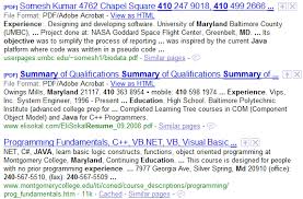 how to find resumes on the internet
