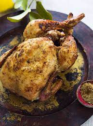 Baluchi Style Chicken Sajji Recipe Delicious Magazine Recipe Recipes Cooking Recipes Roast Chicken Recipes