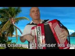 Ca Fait Rire Les Oiseaux A L Accordeon Version Karaoke La Compagnie Creole Youtube La Compagnie Creole Accordeon Karaoke