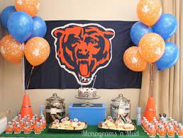 Whatever you choose will be a blast. Monograms N Mud Touchdown Peanut S 4th Birthday Party Football Birthday Party Bear Birthday Party Bear Party