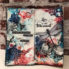 Art Journaling In My Favorite Art Journal Book A Simple Notebook Art Journal Inspiration Art Journal Techniques Art Journal
