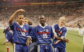 However, he remained undeterred and went on. Finale Du Mondial Lilian Thuram Le Bourreau De La Croatie En 1998 Est Dans Les Tribunes Le Parisien