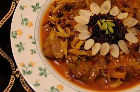نتیجه تصویری برای خورش قیمه خلال و زرشک