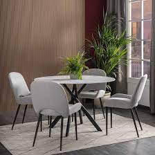 This set includes everything you need to start planning a new design, including a rectangular table and four matching chairs. Buy Dining Table Online In Dubai Uae Homes R Us