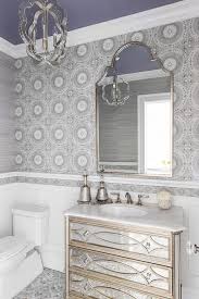 Subway tile chair rail bathroom 2021. Powder Room Chair Rail Design Ideas