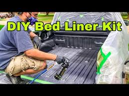 Most kits won't include this with the purchase. Diy Best Bedliner Kit How To Bed Liner Your Own Truck Youtube