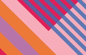 Download hd stripe wallpapers best collection. Pink Orange Bold Stripes Wallpaper Mural Hovia Nz