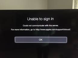 Installed on iphone, ipad, mac, and apple tv. Cannot Sign In To Icloud On Apple Tv Cou Apple Community