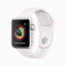Amazon In Buy Apple Watch Series 3 Gps 38mm Silver Aluminium Case With White Sport Band Online At Low Prices In India Apple Reviews Ratings