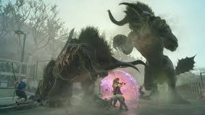 Final Fantasy XV's “Comrades” Multiplayer Shows Off A Battle With A King  Behemoth - Siliconera