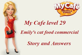 While ana waits on all the although decorating and managing your cafe is of the most enjoyable parts of my cafe: My Cafe Level 29 Emily Answers And Story Knowledgebear