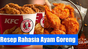 Resep Rahasia Ayam Goreng Kfc Dan Mcdonald Super Renyah Resep Anti Gagal Ayam Goreng Kfc Ide Makanan