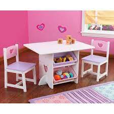 Your kids will love relaxing at this table while enjoying a snack, playing a game or making some art. Pin On Kids Table And Chairs