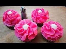 1 How To Use Russian Ball Tips Buttercream Ruffle Flowers Using Russian Ball Tips Easy Baking You Cupcake Cake Designs Easy Baking Cake Decorating Piping