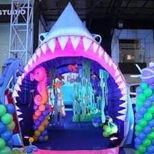 Break away from the hustle and bustle of a land lover's life and go on an underwater adventure! Underwater Theme Party Planner Underwater Theme Party Ideas Underwater Theme Party Water Theme Party Underwater Theme