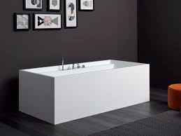 Fertigung nach kundenwunsch, maßgefertigte waschtische, badewannen, möbel. Rechteckige Badewanne Aus Corian Pool Maxi By Nic