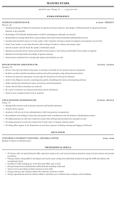 Their resume format examples will help you create the perfect resume to get back to work after officially retiring. Pensions Administrator Resume Sample Mintresume