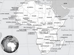 Relief map of east africa back in 1962. Map Of Africa It S States Climates Vegetation Populations