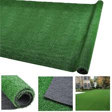 Artificial grass rug is easy to install and will roll out perfectly in seconds. 2 Ft X 2 Ft Premium Artificial Pet Turf Synthetic Lawn Fake Grass Rug Dog Run Gardening Supplies Landscaping Garden Materials