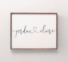 A creative gift store name is the most important for every business's marketing. Couple Names Printable Personalised Couple Name Art Personalised Engagement Gift Romantic Art Custom Couple Name Print Digital Download Personalized Engagement Gifts Personalized Wall Art Printable Art