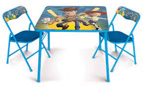 jakks pacific toy story activity table set with two chairs see this great product affiliate link toddler playroom kids furniture big kid bedroom
