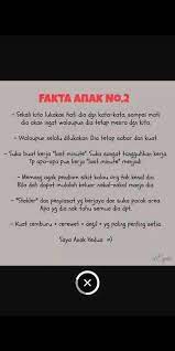 Anak kedua juga mempunyai sifat sabar dan tidak mudah cemburu pada kakak atau adiknya. Fakta Anak Kedua Posts Facebook