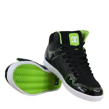 Black And Lime Green Dc Shoes Dc Shoes 320034 Union High Mens Trainers Aw12 Black Soft Lime Www Hypedirect Com Dc Shoes Mens Trainers Shoes