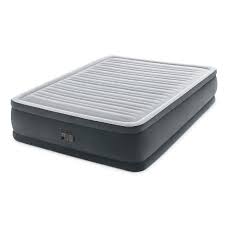 Geertop matelas gonflable/matelas autogonflants/camping mat de lit/camping air mattress epaisseur 5 cm 193 x 63 x 5 cm (1,5kg) léger pour 215 avis et une note de 3.5 étoiles cette matelas auto gonflable 2 personnes est envoyé par toy palaces sur le territoire national pour 5 euros. Matelas Gonflable Intex Comfort Plush Fiber Tech 2 Places Raviday