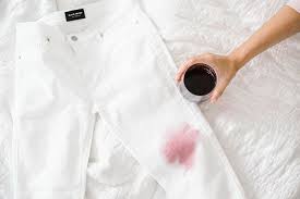 Laundry List How To Get Red Wine Stains Out Of Your Favorite Pair Of White Jeans Red Wine Stains Wine Stains Red Wine Stain Removal