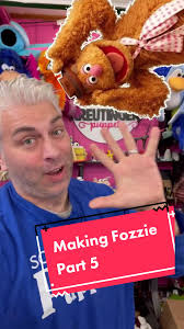 Making Fozzy The Bear Puppet