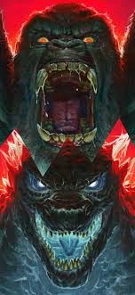 Godzilla vs kong 2021 fanart is part of movies collection and its available for desktop laptop pc and mobile screen. Godzilla Vs Kong Wallpaper