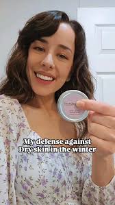 Help your skin stay hydrated and glow during the cold, dry seasons ✨️,  After washing your face, gently apply a thin layer of Lavender & Arnica  balm and let sit for 20 minutes., Repeat when needed. 💜