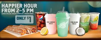 Happier Hour Beverage Happy Hour Drinks Happy Hour Drink Recipes Taco Bell Coupons
