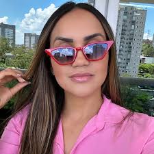 Óculos De Sol Anitta Vermelho