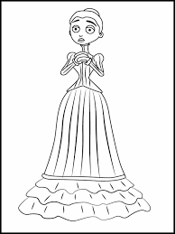 Free printable halloween coloring page adults corpse bride coloring corpse bride coloring page. Printable Coloring Pages Corpse Bride 5