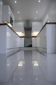 white gloss kitchen in bolton ck