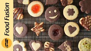 Assorted Cookies Bakery Style Butter Biscuits Recipe By Food Fusion Youtube Cookie Bakery Cookie Recipes Food
