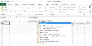 Il metro cubo corrisponde al volume occupato da un cubo di lati 1 m. Convertire Unita Di Misura Con Excel Tuttoexcel
