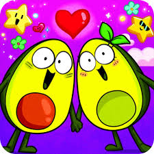 This avocado coloring and printable page is free and available to print and color it. Crazy Avocado Couple 2 2 Apk Download Com Iamcupucraft Avocadocouplecrazy Apk Free