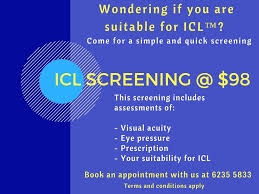 Wondering If You Are Suitable For Icl Come For Simple Quick Screening Contact The Eyeclinic By Dr Cheryl Lee For More Deta How To Apply Prescription Wonder