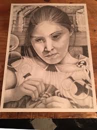 Finished urban sketch from Ottawa event