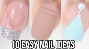 Nail art ideas for winter. 10 Easy Nail Ideas Nail Art Compilation Youtube