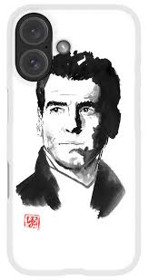 James Bond Pierce Brosnan 02 iPhone Case