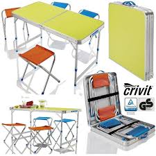 Crivit Klappmobelset Von Lidl Unverschamt Gunstig Kaufen Camping Tisch Campingtisch Tisch Und Stuhle