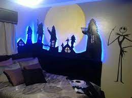 Nightmare Before Christmas Room Nightmare Before Christmas Decorations Halloween Bedroom Nightmare Before Christmas
