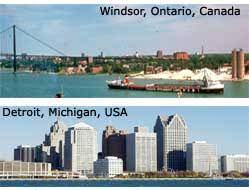 The fourth international border crossing between michigan and canada is not a bridge, but an underground tunnel. Health Canada Us Epa Windsor Detroit Studies Workshop Detroit Exposure And Aerosol Research Study Us Epa