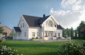 Sveitserhus i gausvik, fotografert fra gammelkaia (som er revet i dag). Berge Sag Og Trelast As Utforsk Boligmodellen Aurdal
