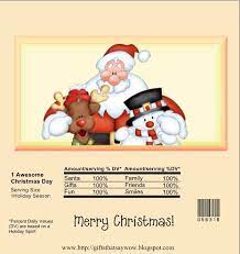 I have a super fun and free way to spruce up the mini candy bars you can gr. Hershey Candy Bar Wrapper Template Christmas