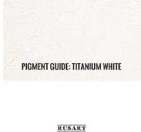 Pigment Guide: Titanium White (PW6) - ArtMaterials.CA