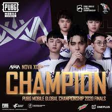 Nova Esports Crowned Pubg Mobile Global Championship 2020 Champions In 2021 Esports Champion Match Of The Day